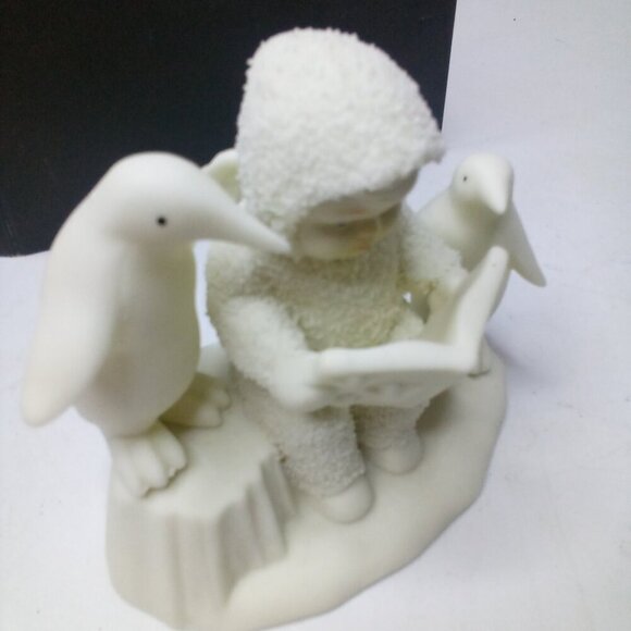 Department 56 Winter Tales Snowbabies Read Me A Story Figurine Christmas - Picture 13 of 15